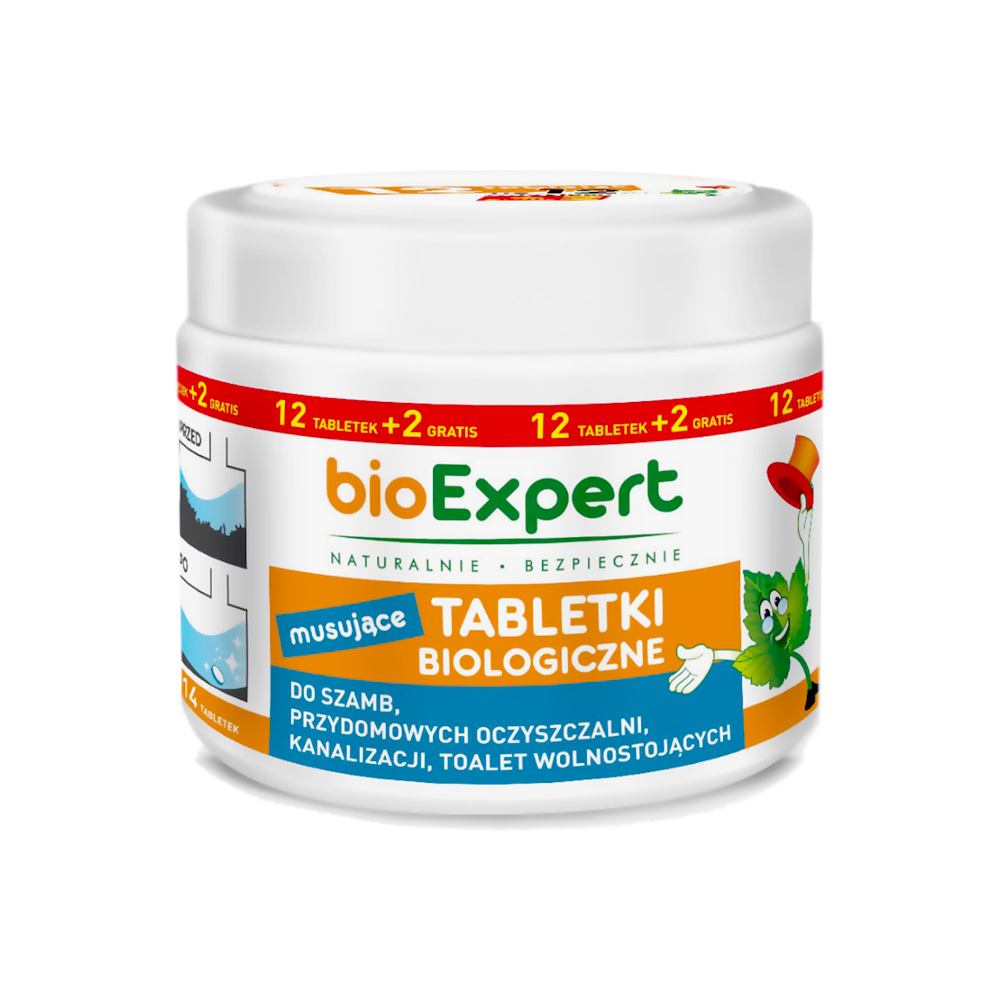 bioexpert tabletki biologiczne 12+2